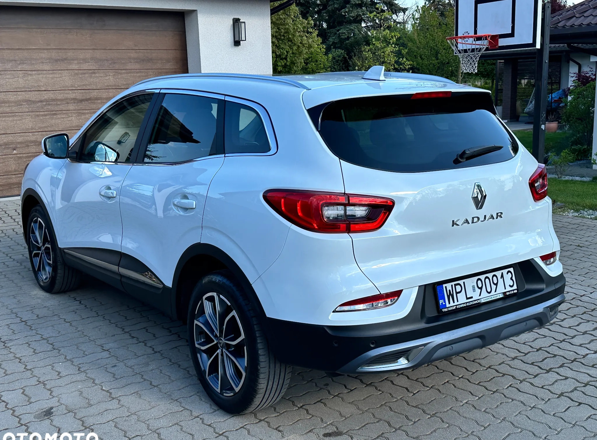 Renault Kadjar cena 83700 przebieg: 52273, rok produkcji 2020 z Płock małe 704